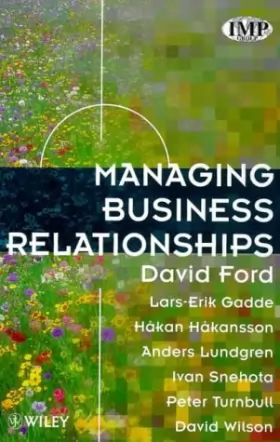 Couverture du produit · Managing Business Relationships