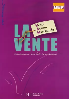 Couverture du produit · La vente BEP VAM - Livre élève - Ed.2006
