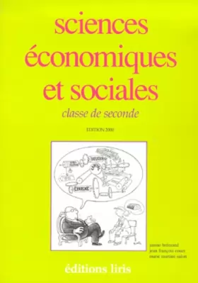 Couverture du produit · Sciences économiques et sociales, seconde édition 2000