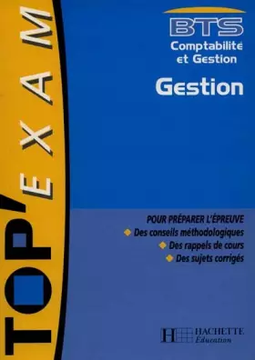 Couverture du produit · Gestion BTS Comptabilité et Gestion des Organisations