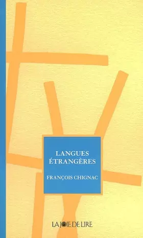 Couverture du produit · Langues étrangères