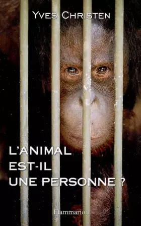 Couverture du produit · L'animal est-il une personne ?