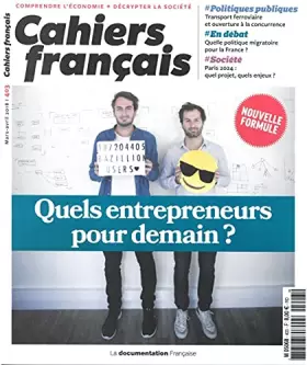Couverture du produit · Quels entrepreneurs pour demain?