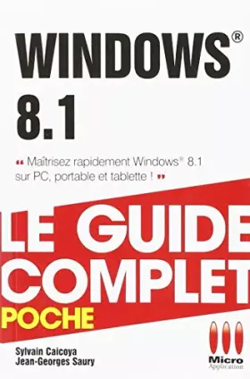 Couverture du produit · GCPOCHE WINDOWS 8.1