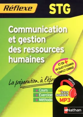Couverture du produit · Communication et gestion des ressources humaines STG - n°90