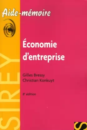 Couverture du produit · Economie d'entreprise : Edition 2006