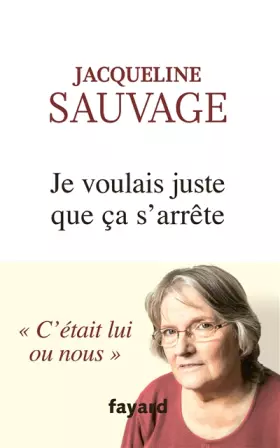 Couverture du produit · Je voulais juste que ça s'arrête