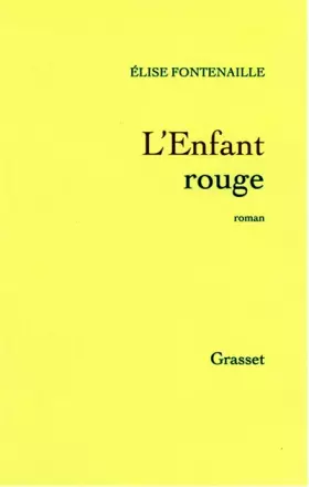 Couverture du produit · L'Enfant rouge