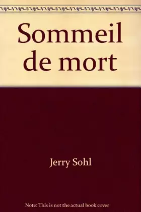 Couverture du produit · Sommeil de mort.