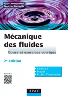Couverture du produit · Mécanique des fluides - 2e édition: Cours et exercices corrigés