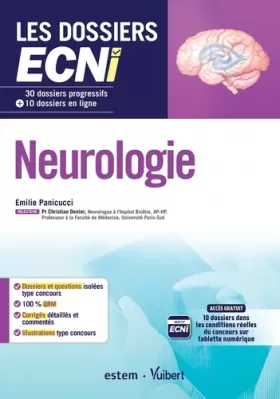 Couverture du produit · Neurologie ECNI: 30 dossiers progressifs et 10 dossiers en ligne (2016)