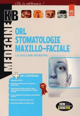 Couverture du produit · ORL Stomatologie maxillo-faciale