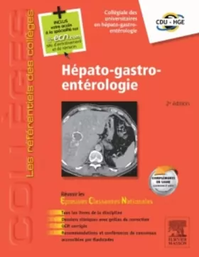 Couverture du produit · Hépato-gastro-entérologie: Avec accès à la spécialité sur le site e-ecn.com