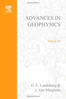 Couverture du produit · Advances in Geophysics
