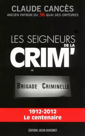 Couverture du produit · Les Seigneurs de la Crim'