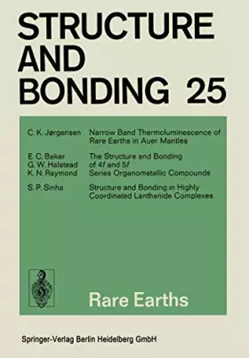 Couverture du produit · Rare Earths
