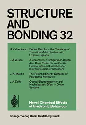 Couverture du produit · Novel Chemical Effects of Electronic Behaviour