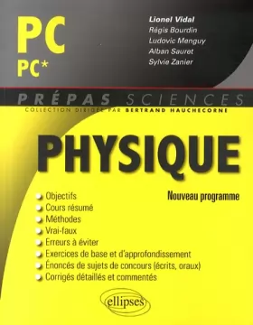 Couverture du produit · Physique PC/PC* Programme 2014