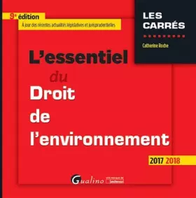 Couverture du produit · L'essentiel du droit de l'environnement