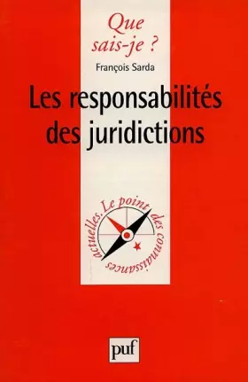 Couverture du produit · Les responsabilités des juridictions