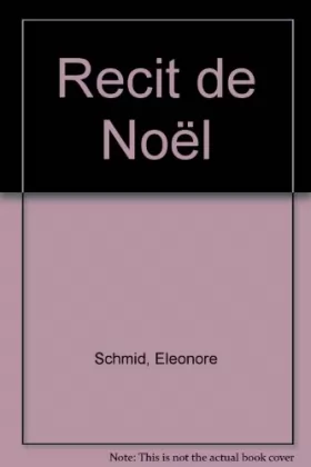 Couverture du produit · RECIT DE NOEL