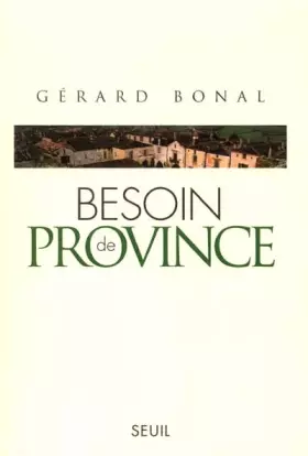 Couverture du produit · Besoin de province