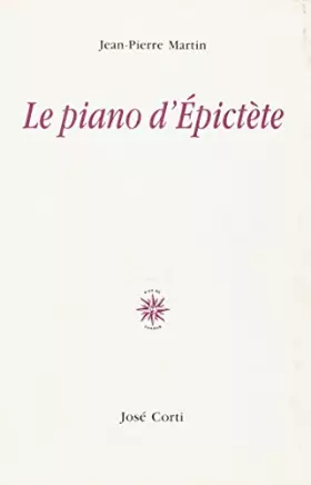 Couverture du produit · Le piano d'Epictète