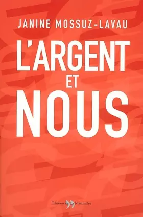 Couverture du produit · L'argent et nous