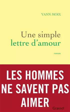 Couverture du produit · Une simple lettre d'amour: roman