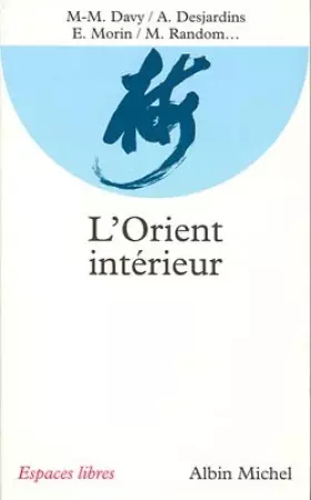 Couverture du produit · L'Orient intérieur