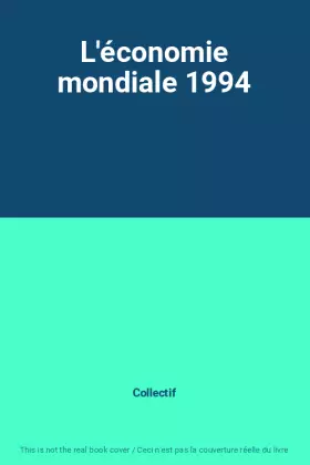 Couverture du produit · L'économie mondiale 1994
