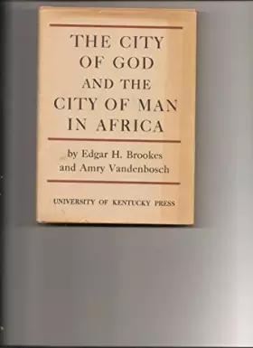 Couverture du produit · City of God and the City of Man in Africa