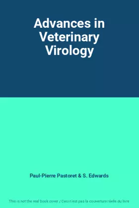 Couverture du produit · Advances in Veterinary Virology
