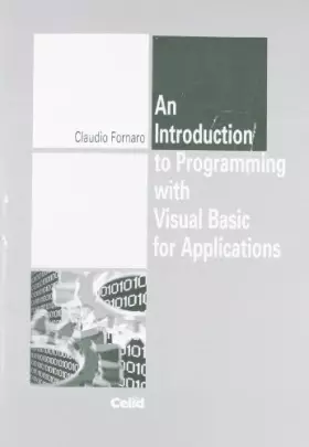 Couverture du produit · Introduction to Programming with Visual Basic for applications (An)