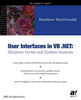 Couverture du produit · User Interface in Vb.Net: Windows Forms and Custom Controls