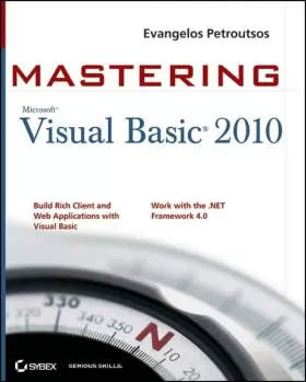 Couverture du produit · Mastering Microsoft Visual Basic 2010