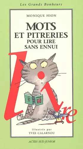 Couverture du produit · Mots et pitreries pour lire sans ennui