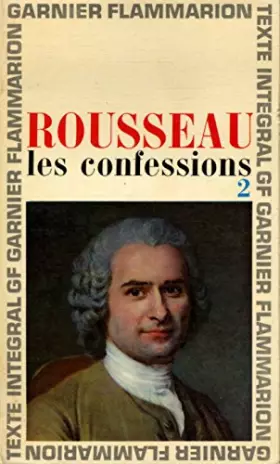 Couverture du produit · Les confessions 2 / Rousseau, Jean Jacques / Réf: 35753