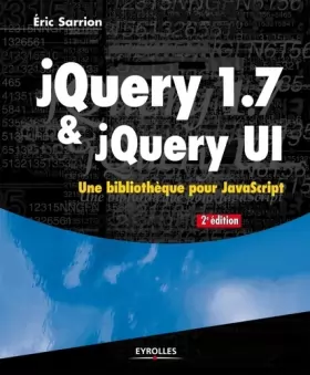 Couverture du produit · jQuery 1.7 & jQuery UI. Une bibliothèque pour JavaScript.