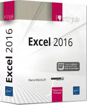 Couverture du produit · Excel 2016 - L'intégrale
