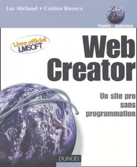 Couverture du produit · Web Creator : Un site pro sans programmation