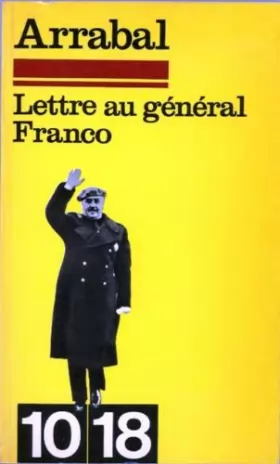 Couverture du produit · Lettre au général Franco