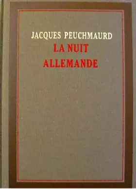 Couverture du produit · La nuit allemande