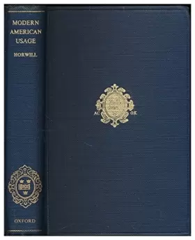 Couverture du produit · Dictionary of Modern American Usage