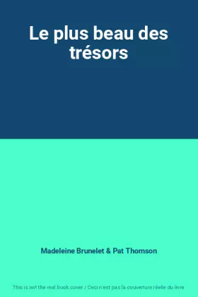 Couverture du produit · Le plus beau des trésors