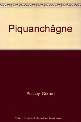 Couverture du produit · Piquanchâgne
