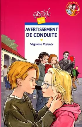 Couverture du produit · Avertissement de conduite
