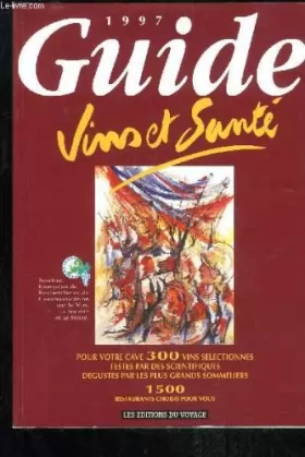 Couverture du produit · Guide vins et santé 1997