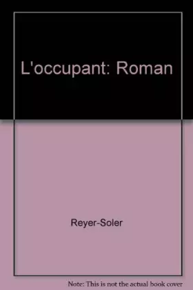 Couverture du produit · L'occupant