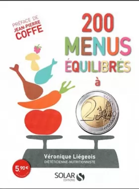 Couverture du produit · 200 menus équilibrés à moins de 2 euros